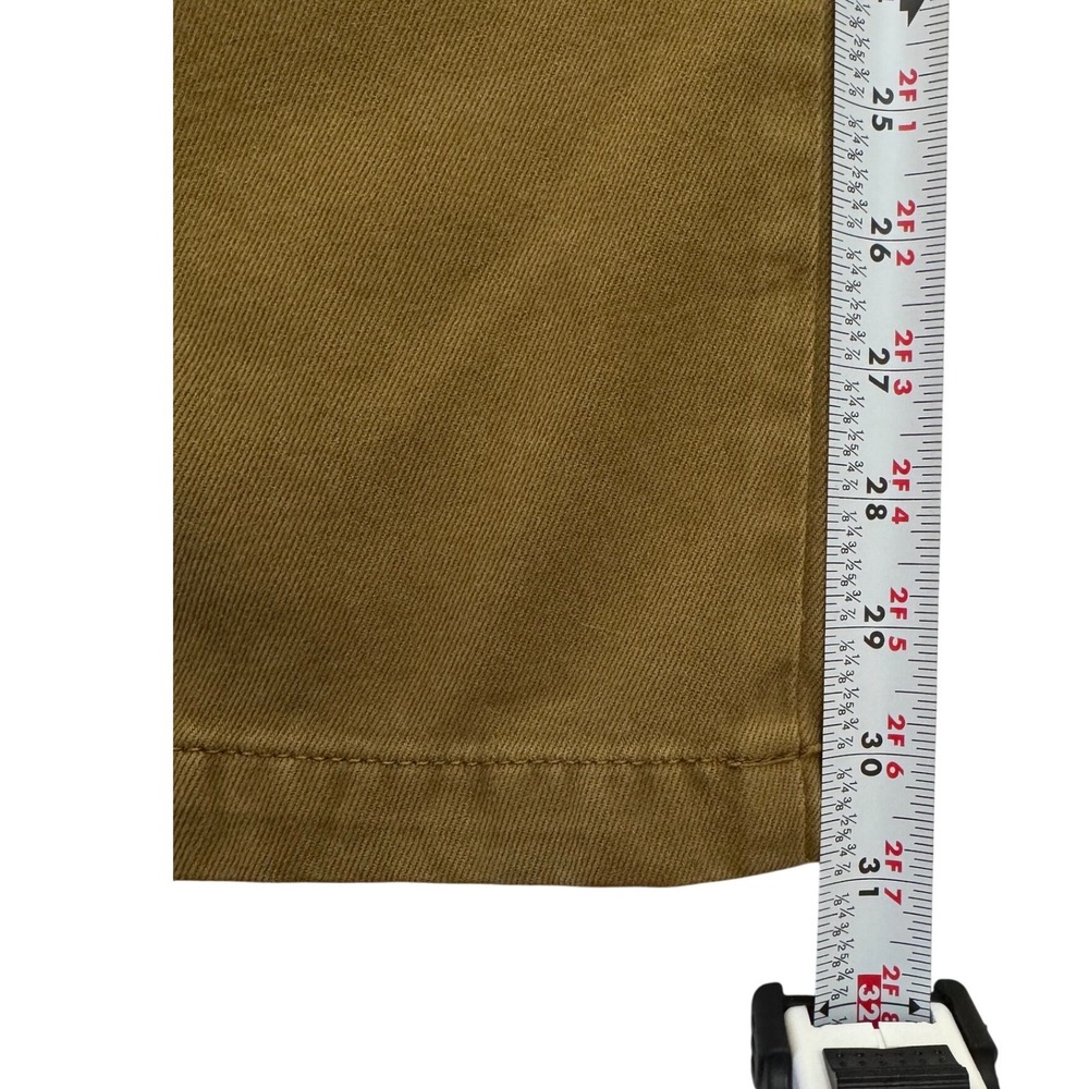 ZARA Utility barrel Pants Women Size 4 EU 36 Tan Brown Straight Leg NWT - Picture 4 of 5